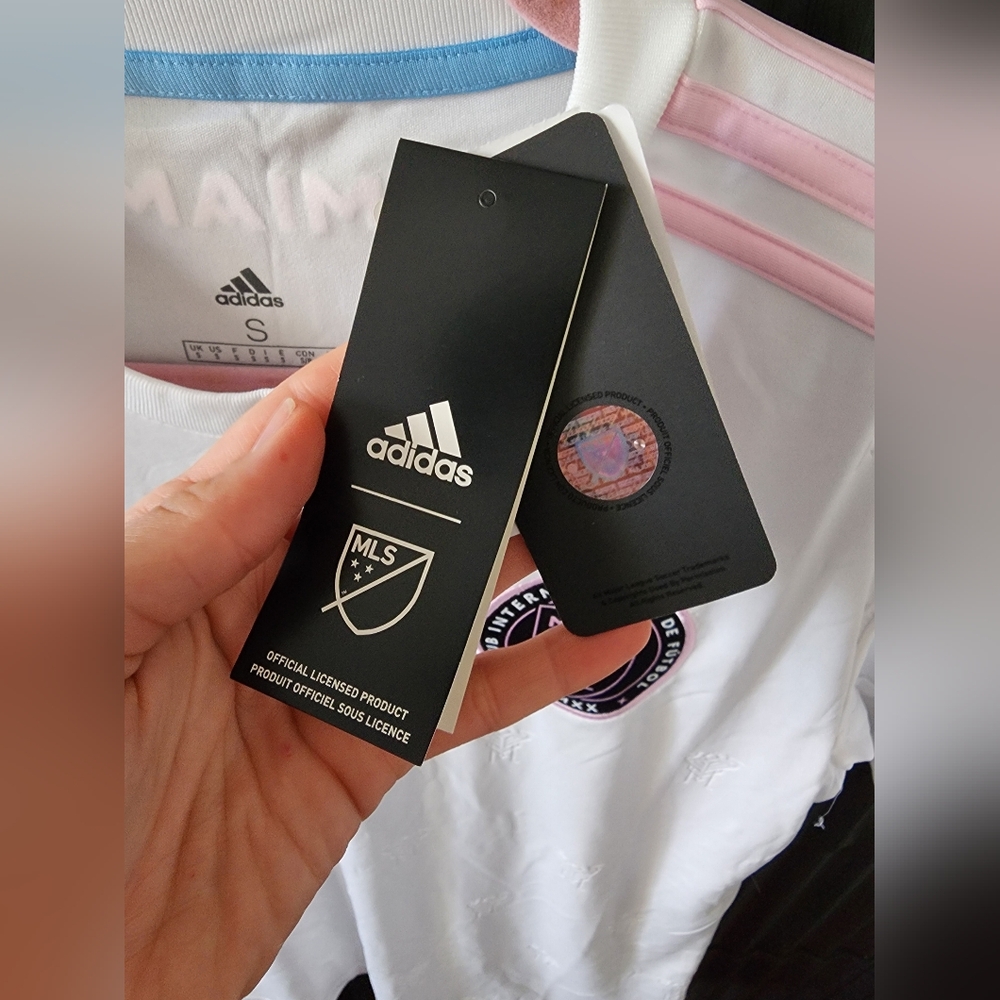Authentic Womens adidas Inter Miami Home Jersey Size S - Picture 7 of 7